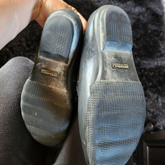 Sperry Black Lace Up Boots - Picture 10 of 10